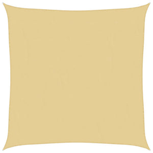 Vela Parasole Sabbia 2,5x2,5 m 100% Poliestere Oxford