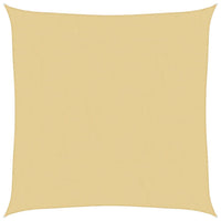 Vela Parasole Sabbia 3,6x3,6 m 100% Poliestere Oxford