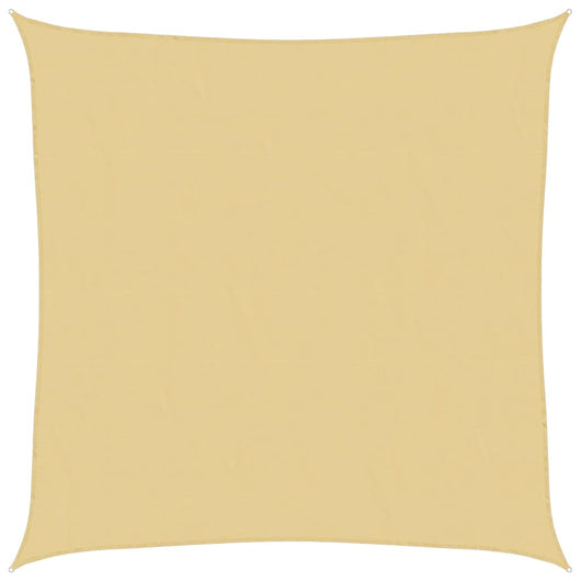 Vela Parasole Sabbia 3,6x3,6 m 100% Poliestere Oxford