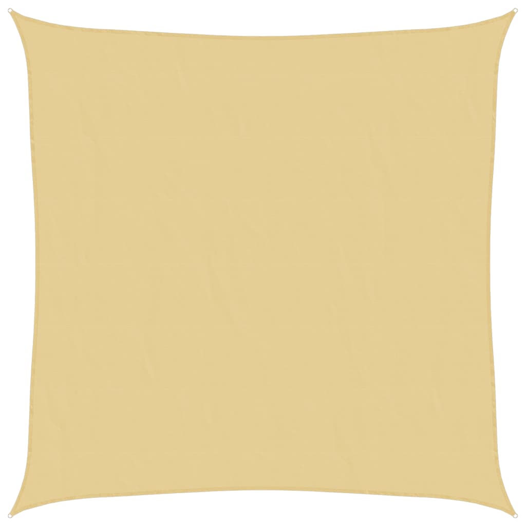 Vela Parasole Sabbia 4x4 m 100% Poliestere Oxford