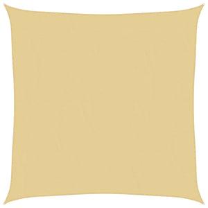 Vela Parasole Sabbia 4x4 m 100% Poliestere Oxford