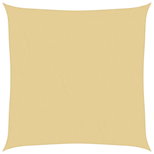 Vela Parasole Sabbia 4x4 m 100% Poliestere Oxford