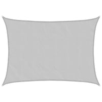 Vela Parasole Grigio Chiaro 7x5 m 100% Poliestere Oxford
