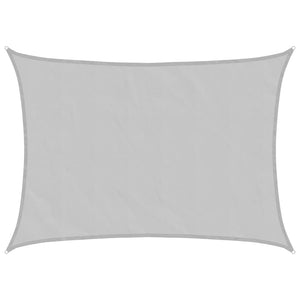 Vela Parasole Grigio Chiaro 7x5 m 100% Poliestere Oxford