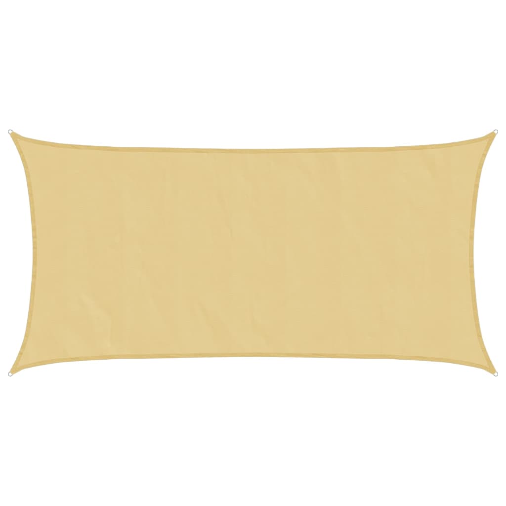Vela Parasole Sabbia 3,5x2 m 100% Poliestere Oxford 4000561