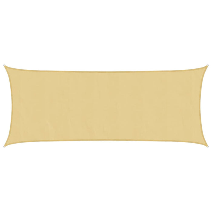 vidaXL Vela Parasole Sabbia 5x2 m 100% Poliestere Oxford