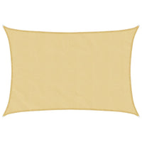 Vela Parasole Sabbia 3,5x2,5 m 100% Poliestere Oxford 4000566