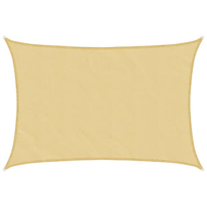 Vela Parasole Sabbia 3,5x2,5 m 100% Poliestere Oxford