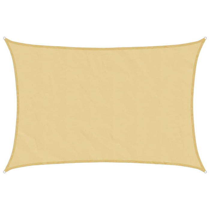 Vela Parasole Sabbia 3,5x2,5 m 100% Poliestere Oxford