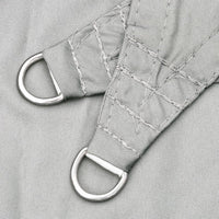 Vela Parasole Grigio Chiaro 3,6x3,6x3,6 100% Poliestere Oxford 4000913