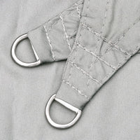 Vela Parasole Grigio Chiaro 5x7x7 m 100% Poliestere Oxford 4000924