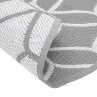 Tappeto da Esterno ARAKIL Grigio Ø120 cm in PP