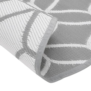 Tappeto da Esterno ARAKIL Grigio Ø160 cm in PP