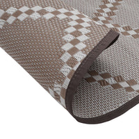 Tappeto da Esterni ARAKIL Marrone Ø120 cm in PP 368478