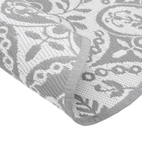 Tappeto da Esterno ARAKIL Grigio Chiaro Ø160 cm in PP 368495