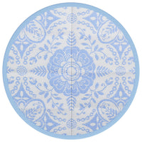 Tappeto da Esterni ARAKIL Blu Baby Ø120 cm in PP 368498
