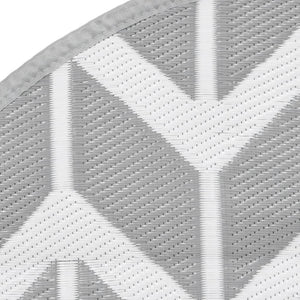 Tappeto da Esterno ARAKIL Grigio Ø120 cm in PP 368522