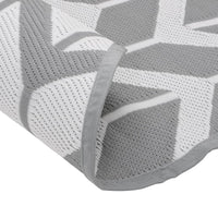 Tappeto da Esterno ARAKIL Grigio Ø160 cm in PP 368523