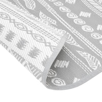 Tappeto da Esterno ARAKIL Grigio Ø200 cm in PP