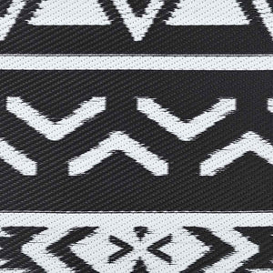 Tappeto da Esterni ARAKIL Nero Ø200 cm in PP 368536