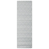 Tappeto da Esterni Grigio 80x250 cm in PP 368555