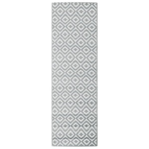 Tappeto da Esterni Grigio 80x250 cm in PP 368555