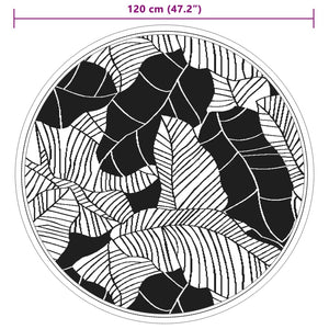 Tappeto da Esterno ARAKIL Verde Ø120 cm in PP 368588