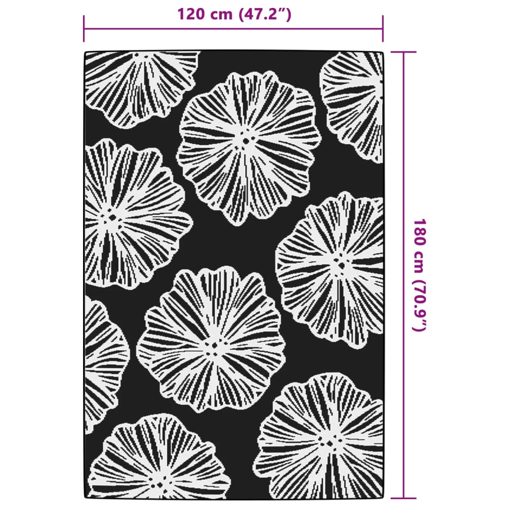 Tappeto da Esterno ARAKIL Verde 120x180 cm PP 368592