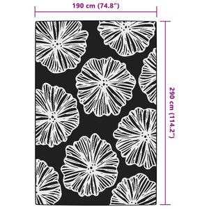 Tappeto da Esterno Verde 190x290 cm in PP 368594