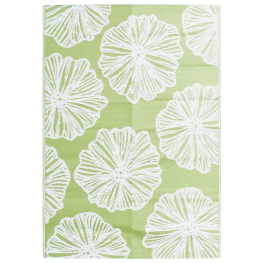 Tappeto da Esterno Verde 140x200 cm in PP 368596