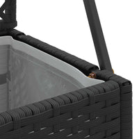 Fioriera Nero 70 x 30 x 135 cm Metallo 366616