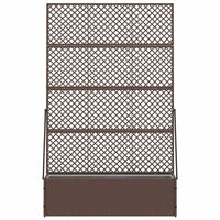 Fioriera Marrone 105 x 30 x 170 cm Metallo 366620