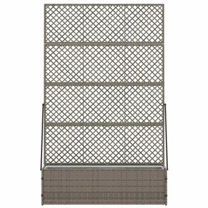 Fioriera Grigio 105 x 30 x 170 cm Metallo 366623