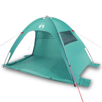 Tenda da Spiaggia Verde Mare Impermeabile 94527