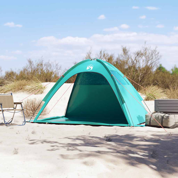 Tenda da Spiaggia Verde Mare Impermeabile 94527