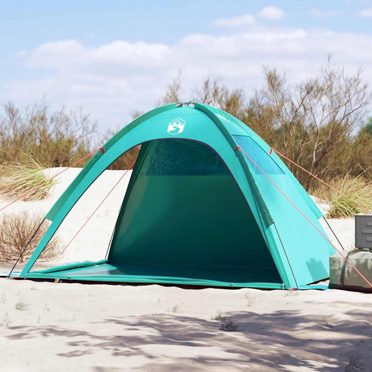 Tenda da Spiaggia Verde Mare Impermeabile 94527
