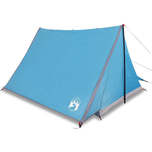 Tenda da Campeggio per 2 Persone Blu Impermeabile 94529