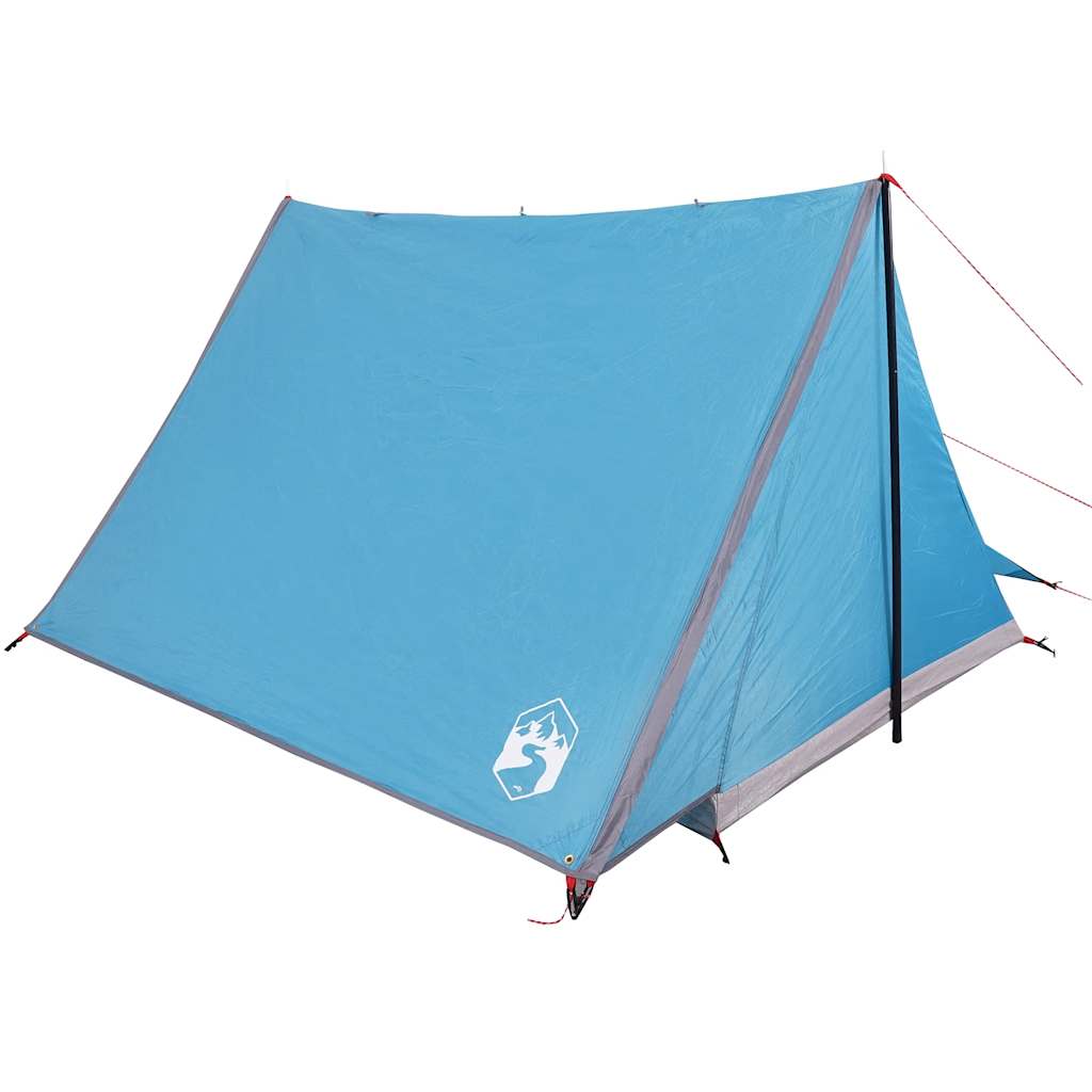 Tenda da Campeggio per 2 Persone Blu Impermeabile