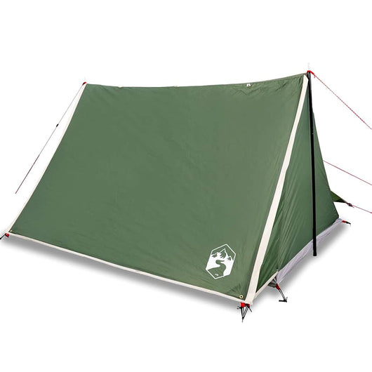 Tenda da Campeggio per 2 Persone Verde Impermeabile 94530