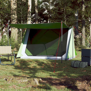 Tenda da Campeggio per 2 Persone Verde Impermeabile 94530