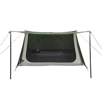 Tenda da Campeggio per 2 Persone Verde Impermeabile 94530