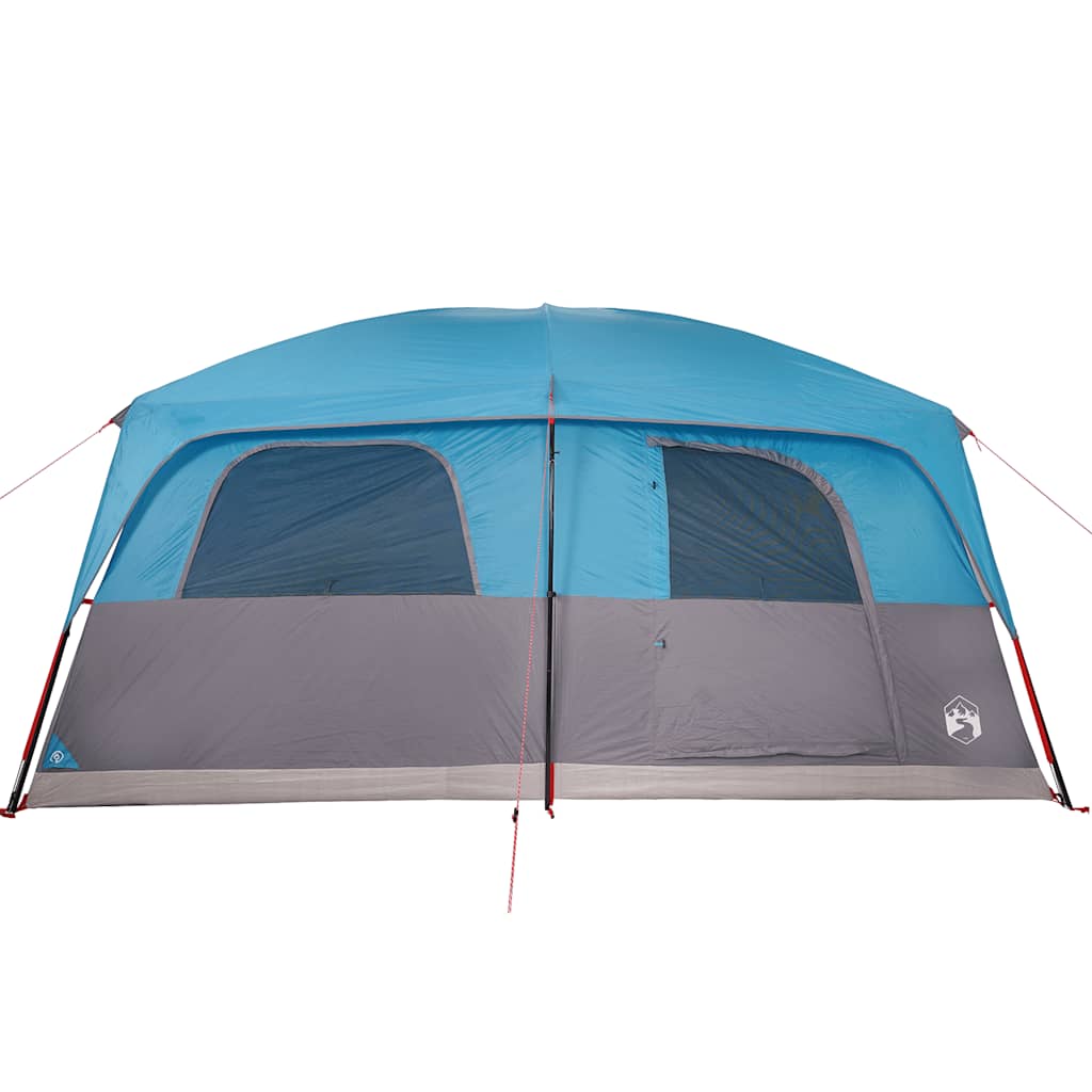 Tenda Familiare Cabina per 10 Persone Blu Impermeabile 94534