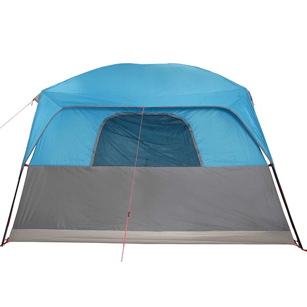 Tenda Familiare Cabina per 10 Persone Blu Impermeabile 94534