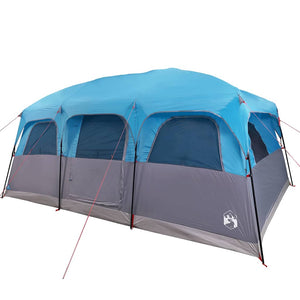 Tenda Familiare Cabina per 9 Persone Blu Impermeabile 94540