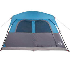 Tenda Familiare Cabina per 6 Persone Blu Impermeabile 94546