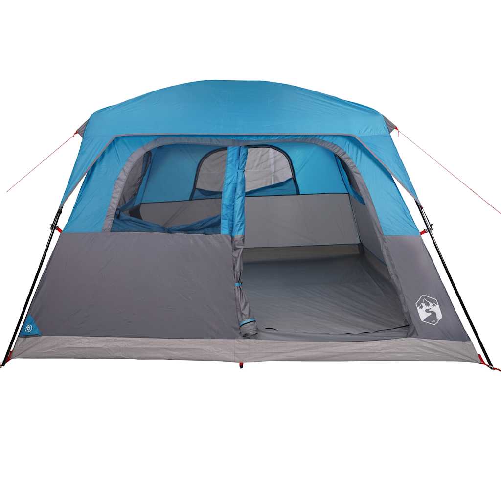 Tenda Familiare Cabina per 6 Persone Blu Impermeabile