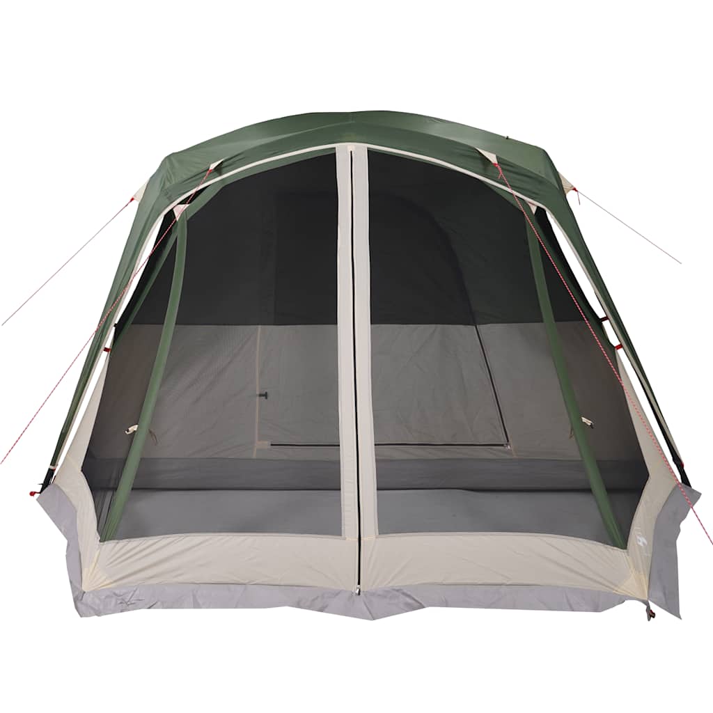 Tenda da Campeggio a Cupola per 6 Persone Verde Impermeabile 94548