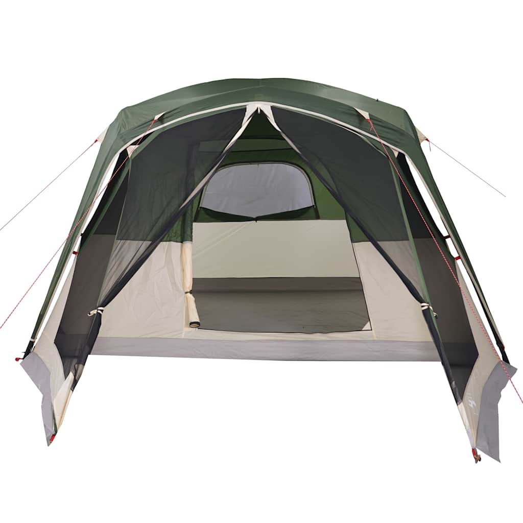 Tenda da Campeggio a Cupola per 6 Persone Verde Impermeabile 94548