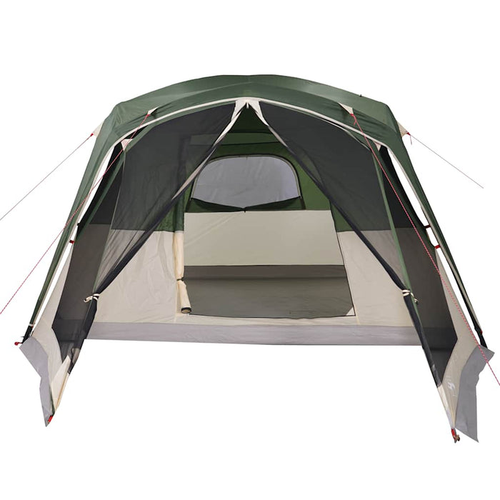 Tenda da Campeggio a Cupola per 6 Persone Verde Impermeabile 94548