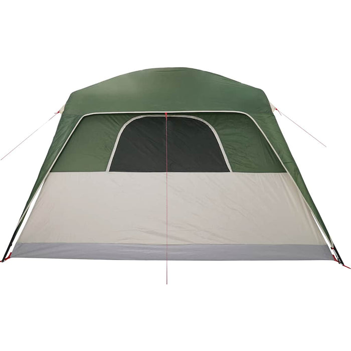 Tenda da Campeggio a Cupola per 6 Persone Verde Impermeabile 94548